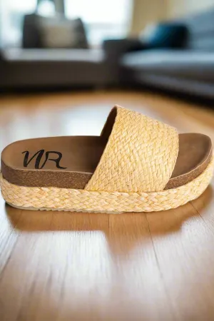 Anna Sandals in Natural