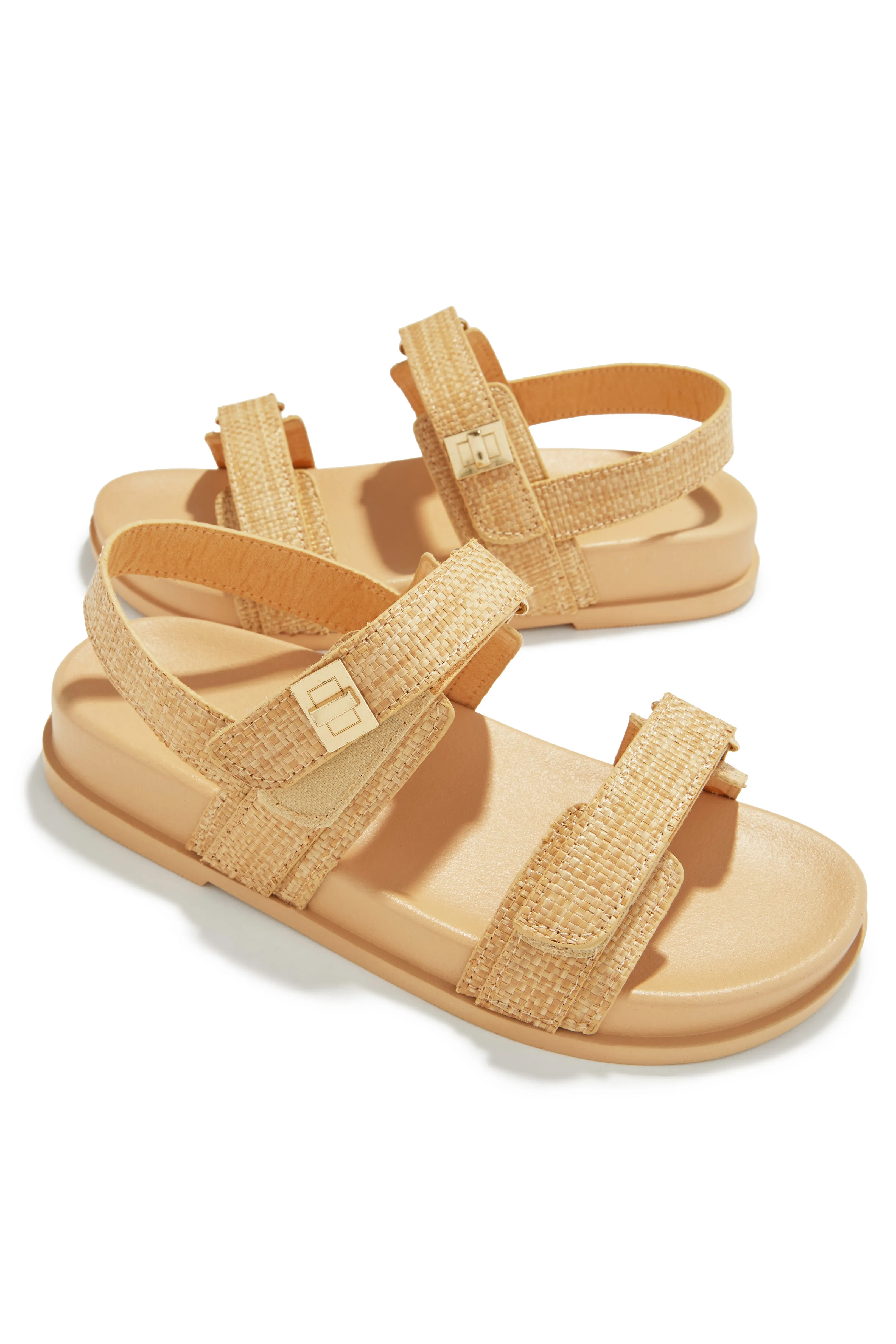 Atalya Chunky Sandals - Natural