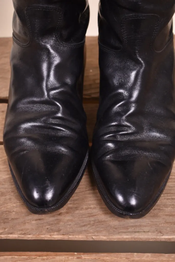 Black Riding Boots By Gucci, 7