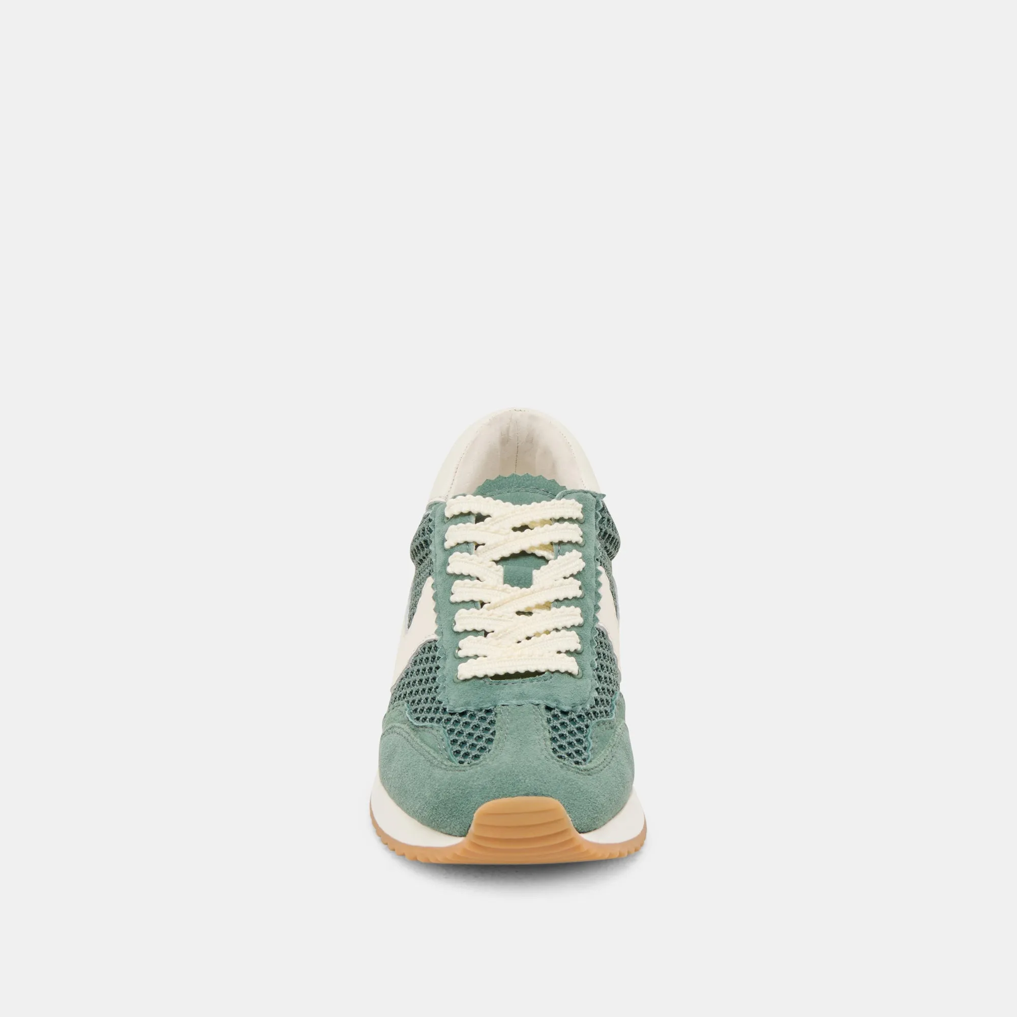 B.NTCD MESH SNEAKERS DK GREEN WOVEN MESH