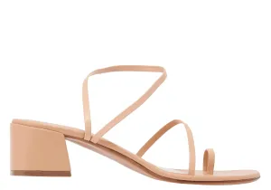Chora Block Heel Sandals Natural