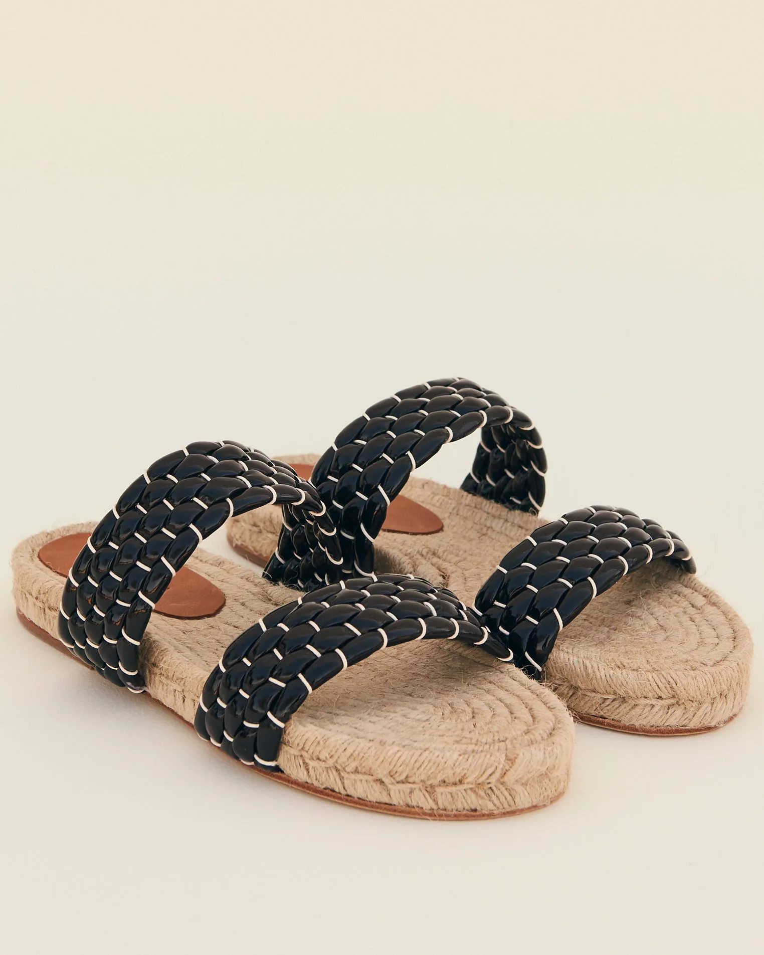 DOBLE BANDA ESPADRILLE - BLACK