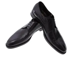 Ducati Alligator-Embossed Derby Shoes