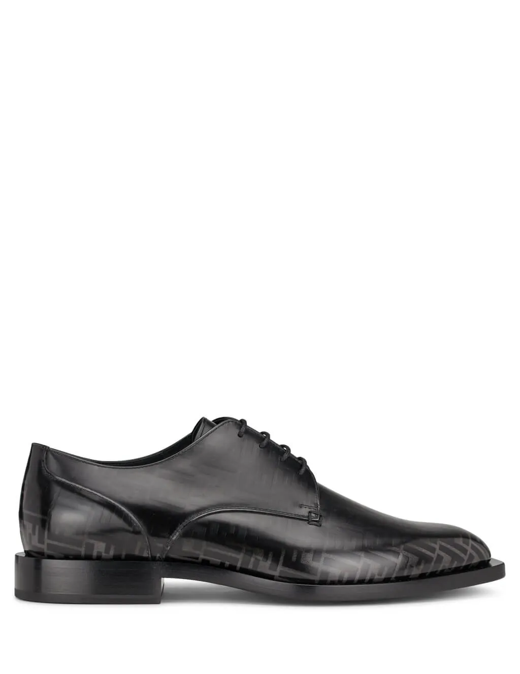 FF Pattern Derby Shoes