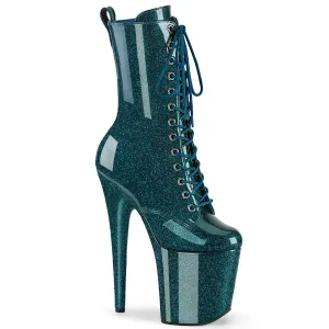 FLAMINGO-1040GP Green Calf High Boots