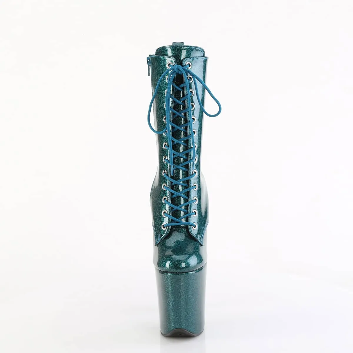 FLAMINGO-1040GP Green Calf High Boots
