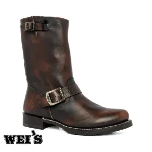 Frye Women's Veronica Shortie Brown - Clearance