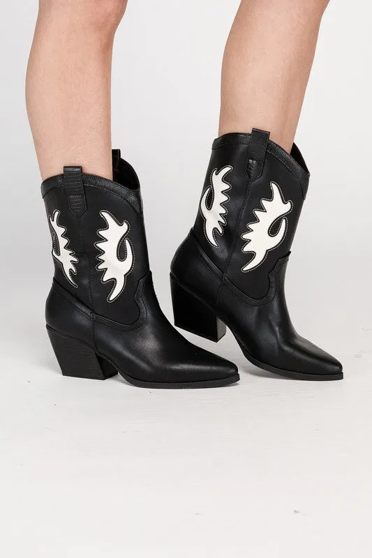 Giga Western High Ankle Boots