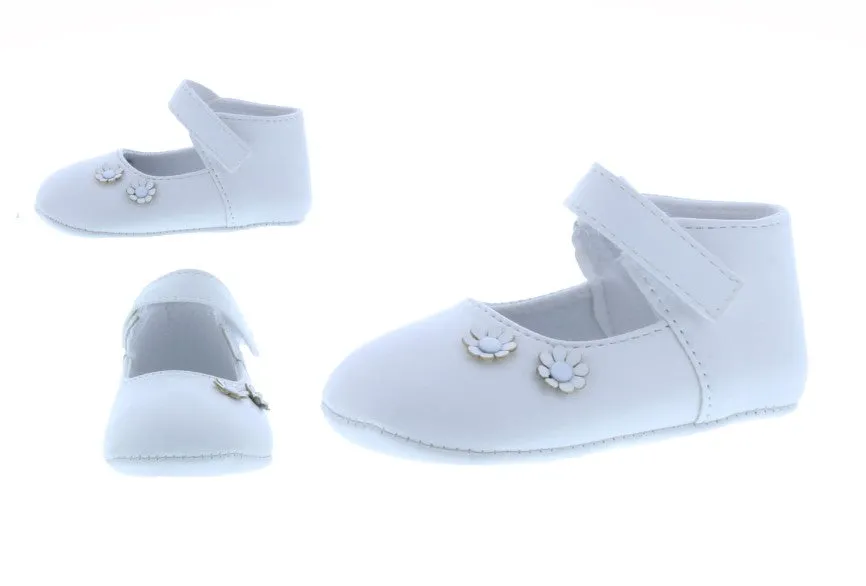 Girls Synthetic Leather Boot with Velcro Closure
