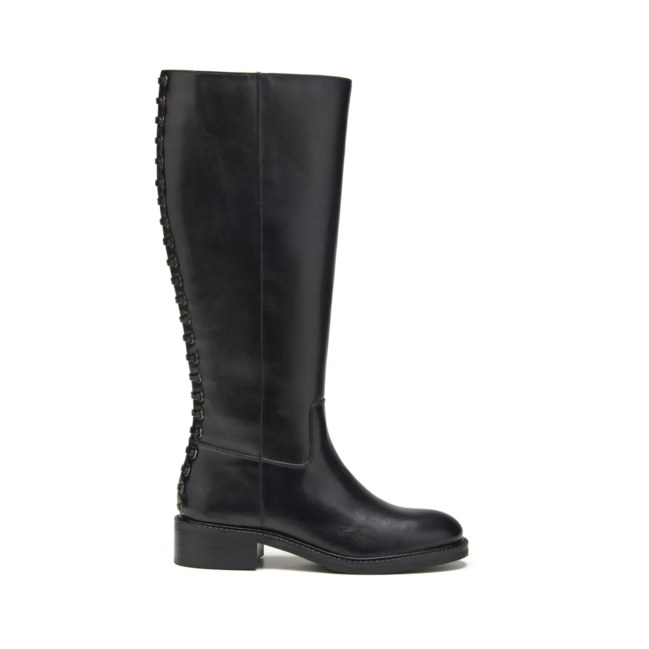 Greta Womens Leather Long Boot