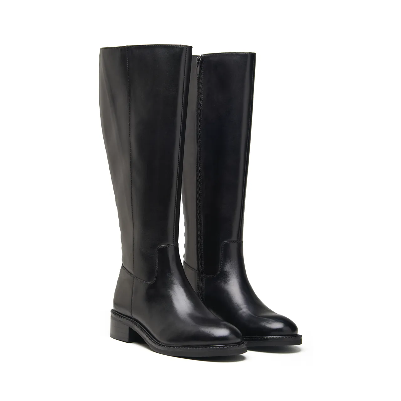Greta Womens Leather Long Boot