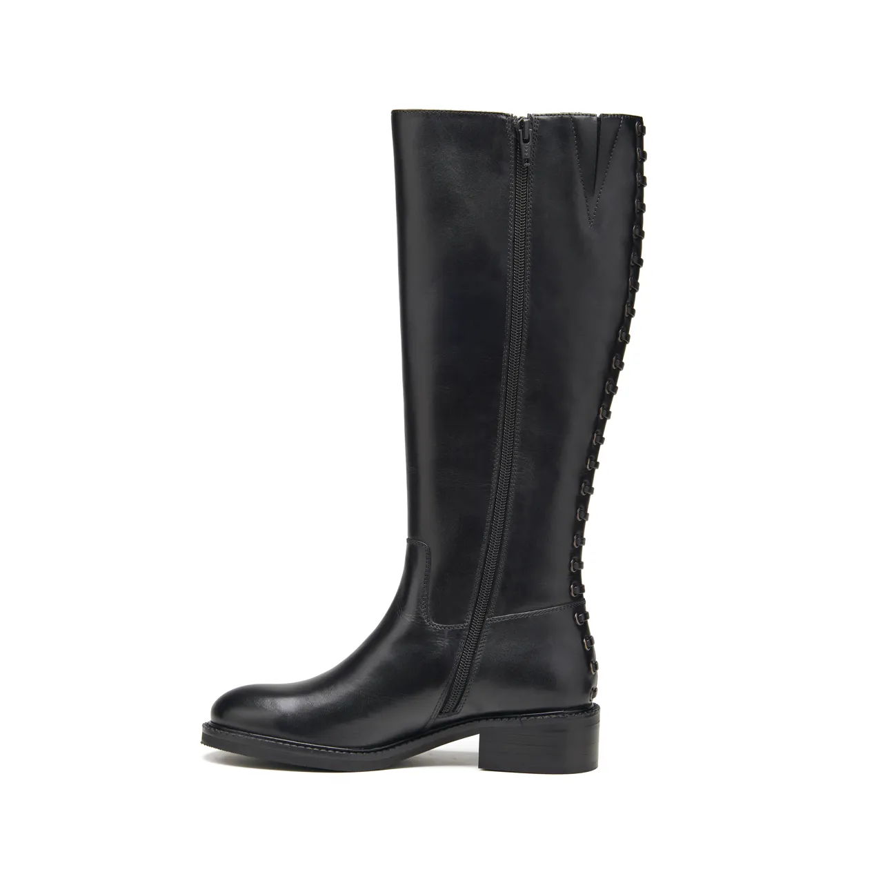 Greta Womens Leather Long Boot
