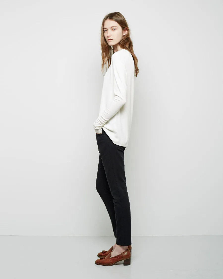 Heeled Tassel Loafer