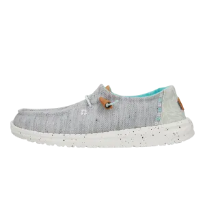 Hey Dude Wendy Heathered Slub Tropical - Grey