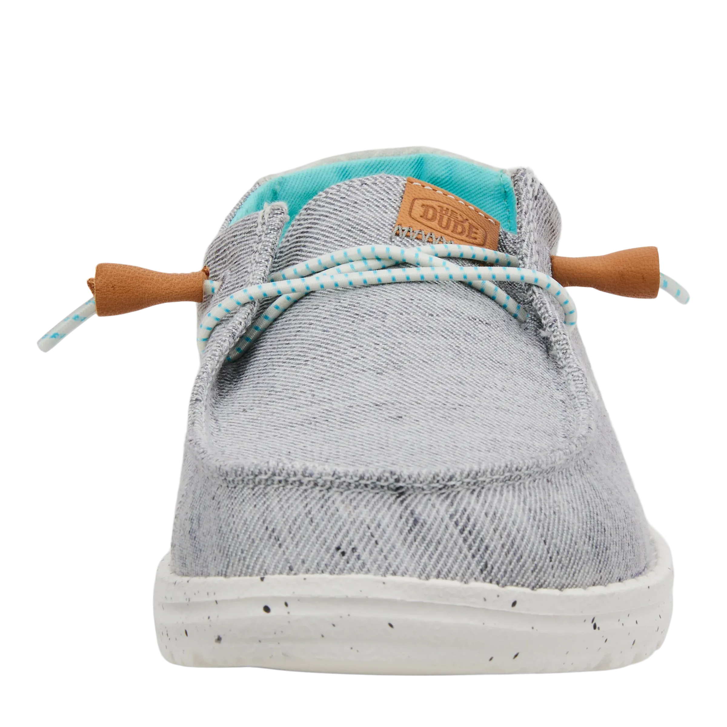 Hey Dude Wendy Heathered Slub Tropical - Grey