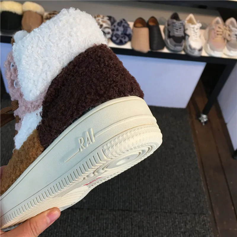 LUXE SEVEN DESIGN HIGH TOP TEDDY TRAINER