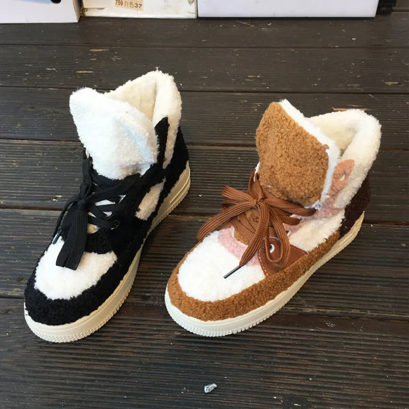 LUXE SEVEN DESIGN HIGH TOP TEDDY TRAINER