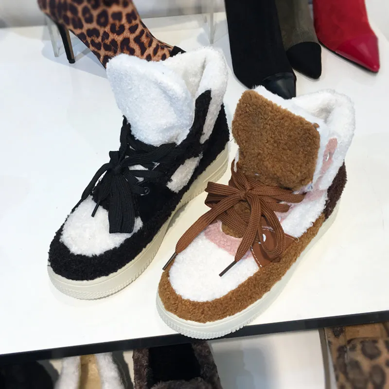 LUXE SEVEN DESIGN HIGH TOP TEDDY TRAINER