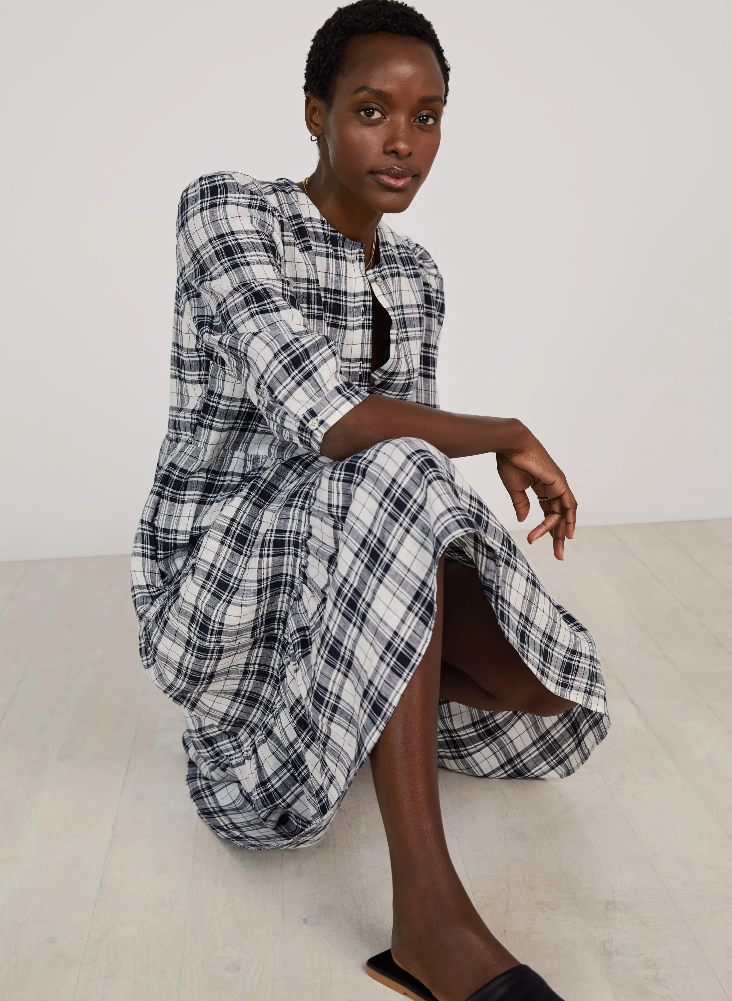 Maria Linen Dress