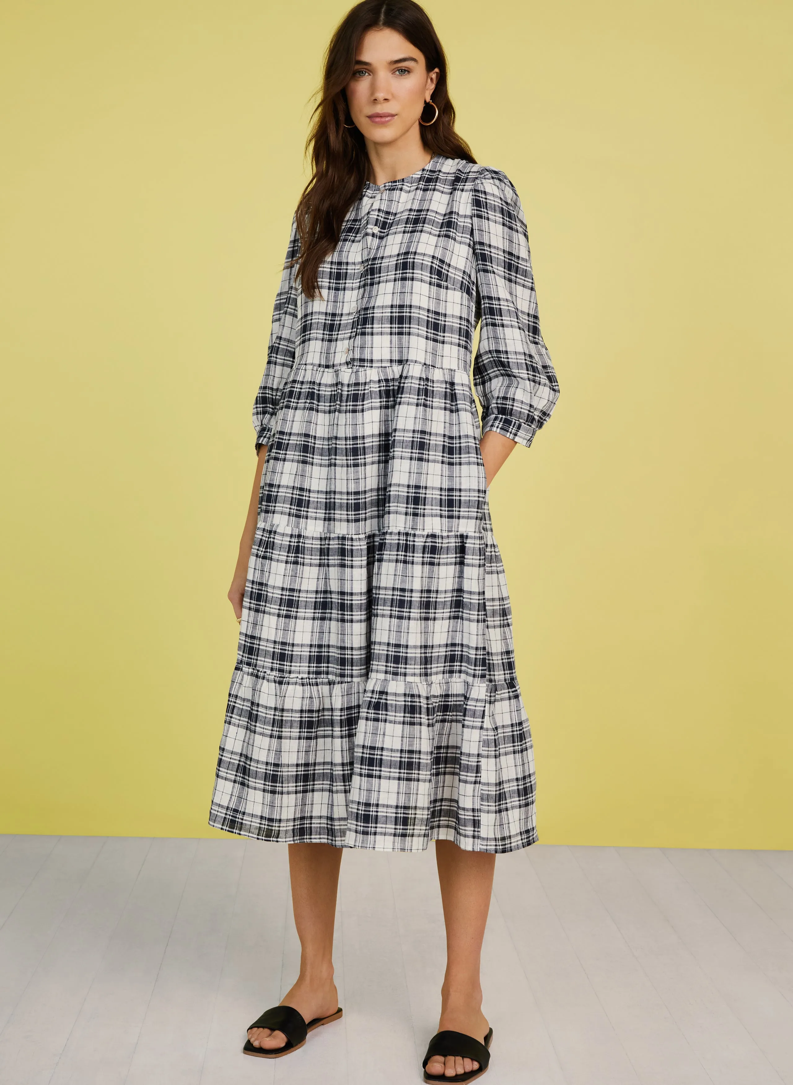 Maria Linen Dress