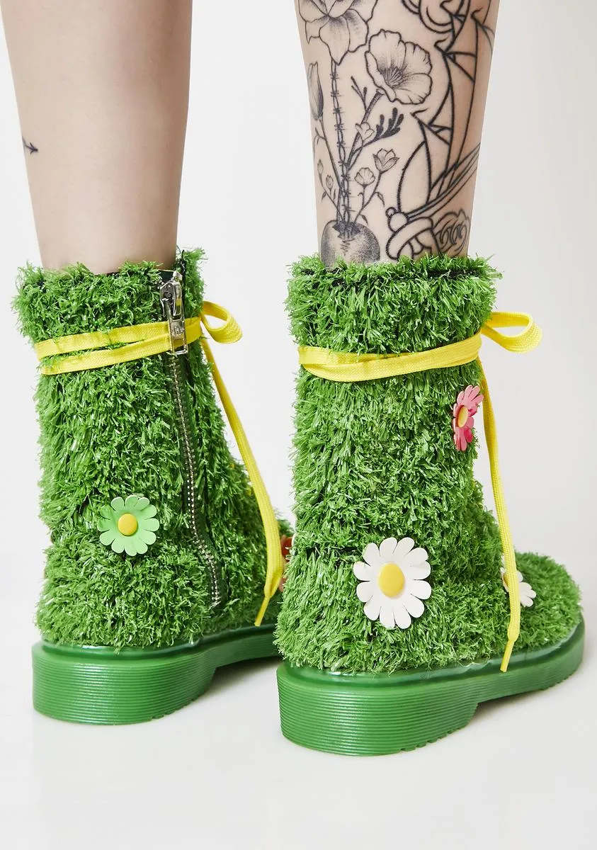 On My Turf Combat Boots