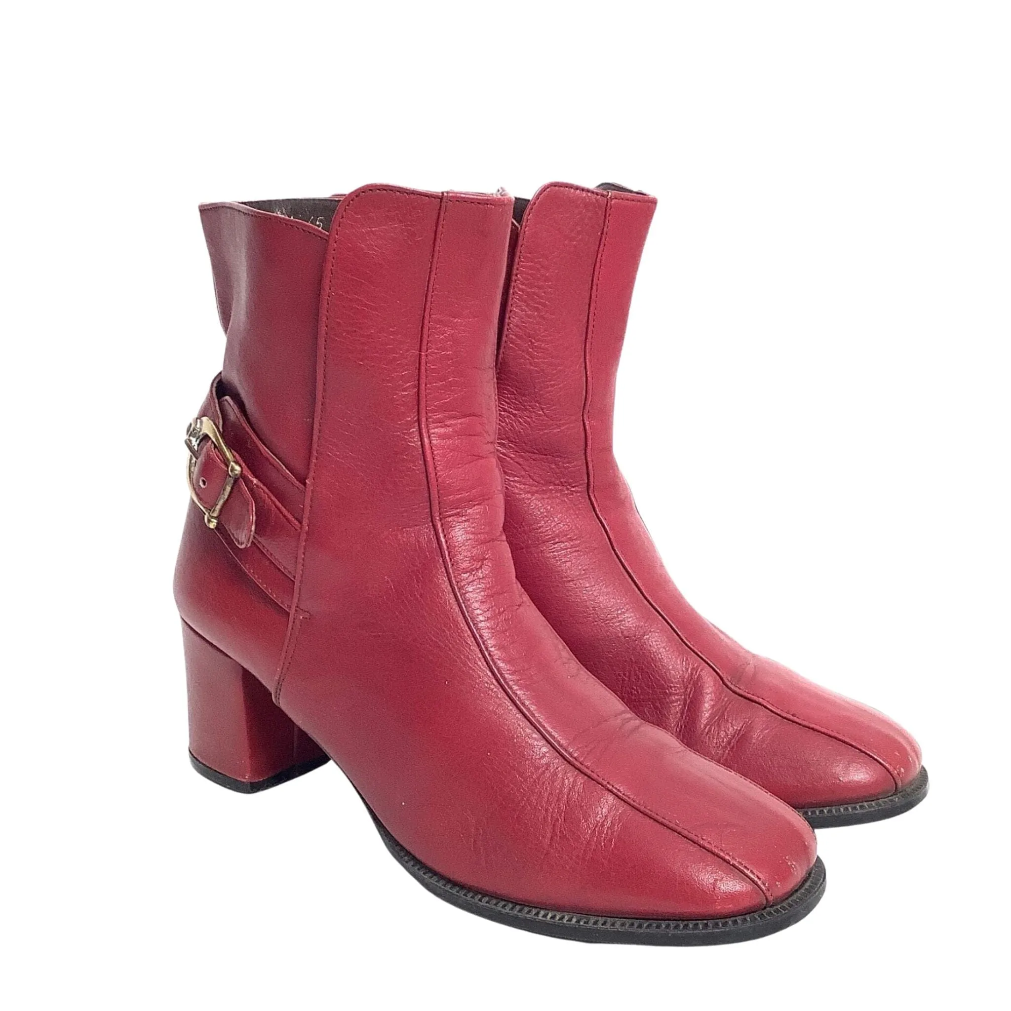 Oxblood Ankle Boots