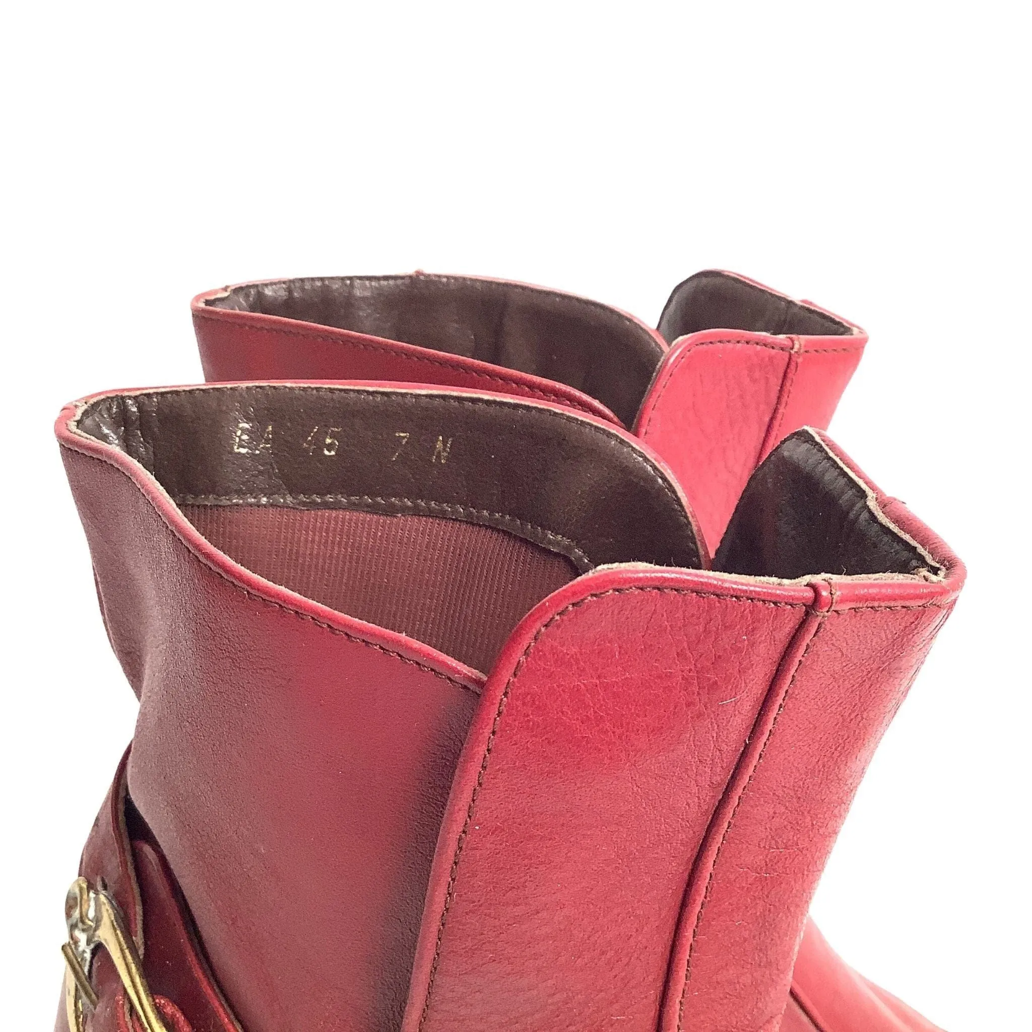 Oxblood Ankle Boots