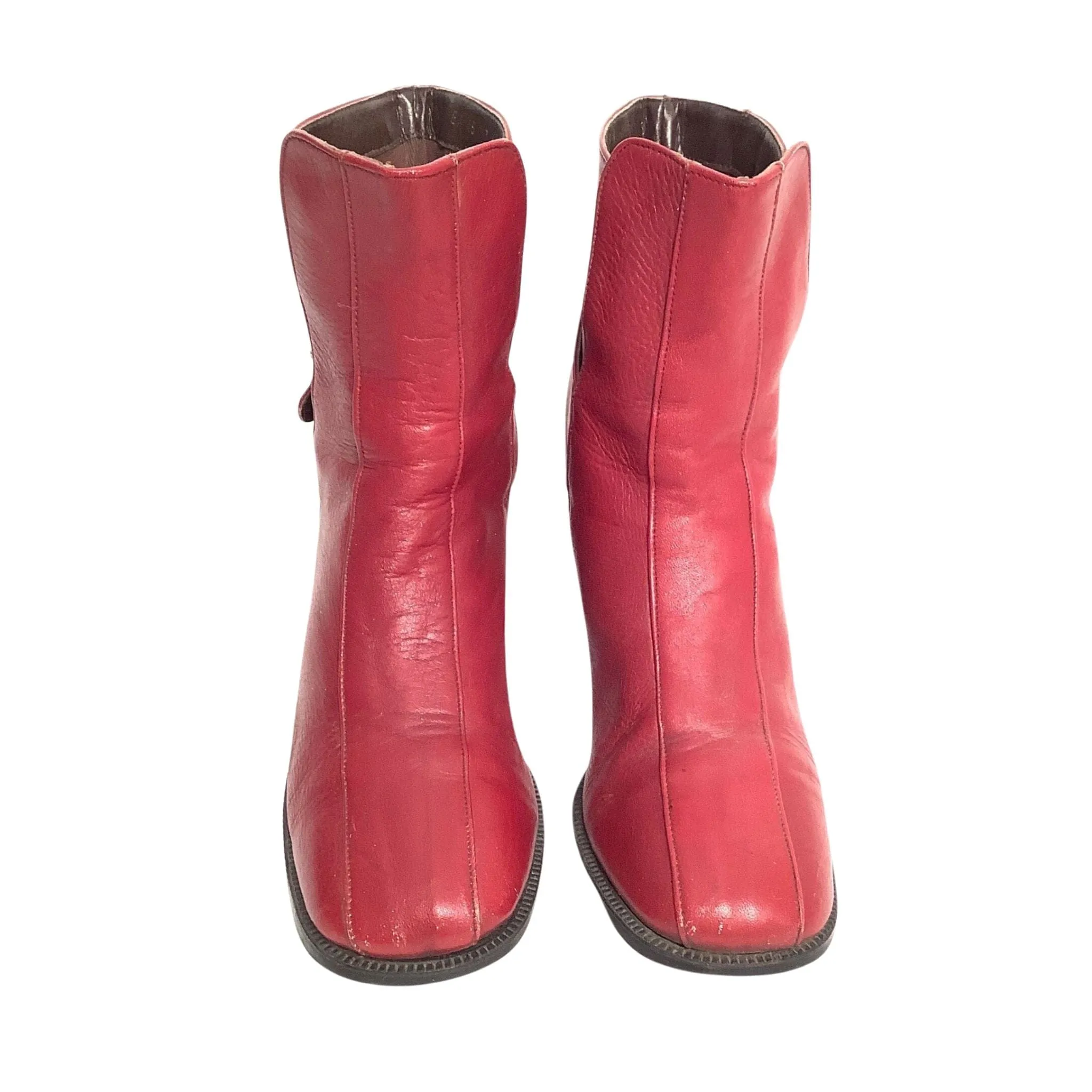 Oxblood Ankle Boots