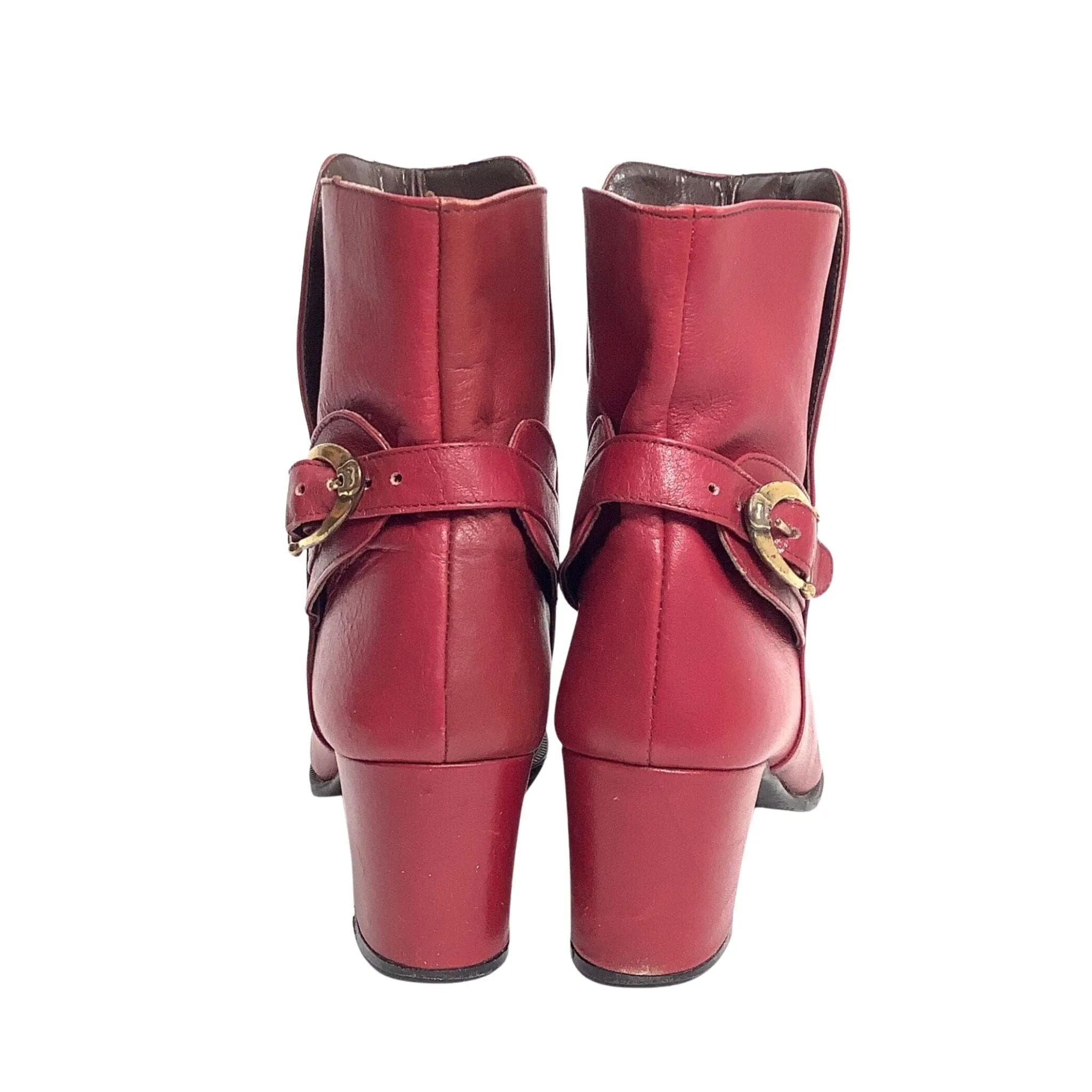 Oxblood Ankle Boots