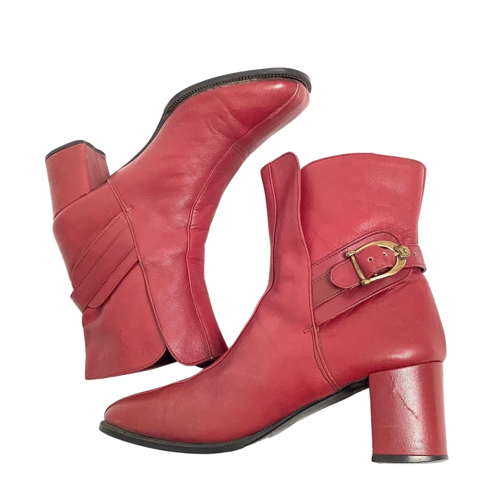 Oxblood Ankle Boots