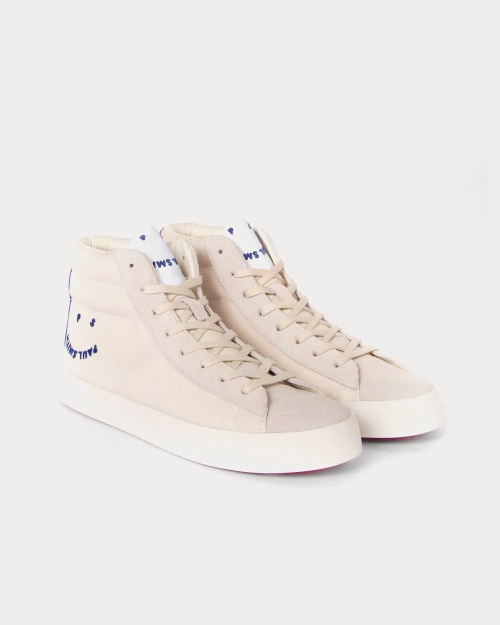 Pidgen Ecru High Top Sneakers