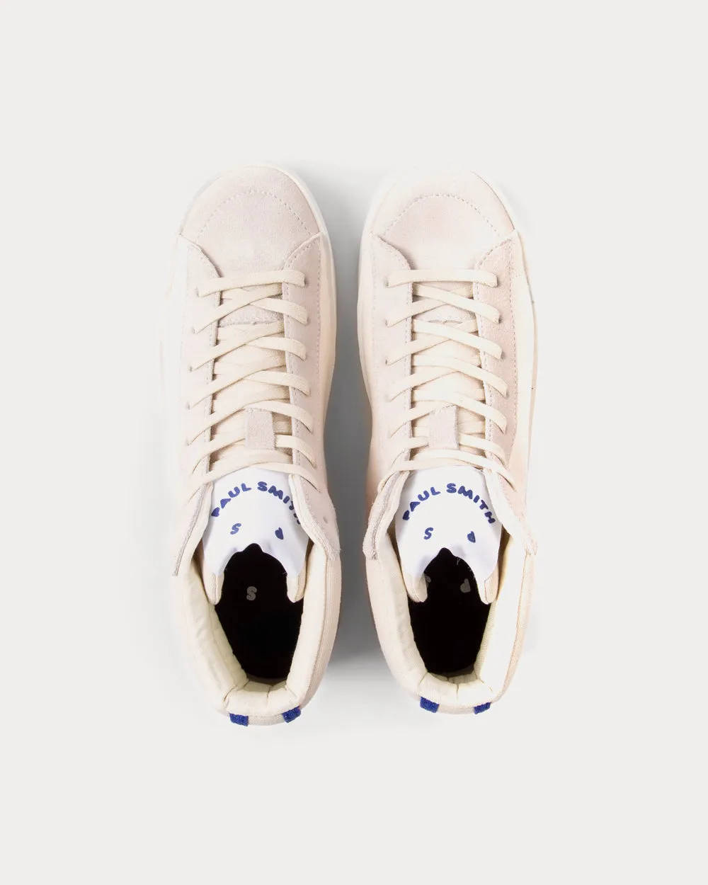 Pidgen Ecru High Top Sneakers