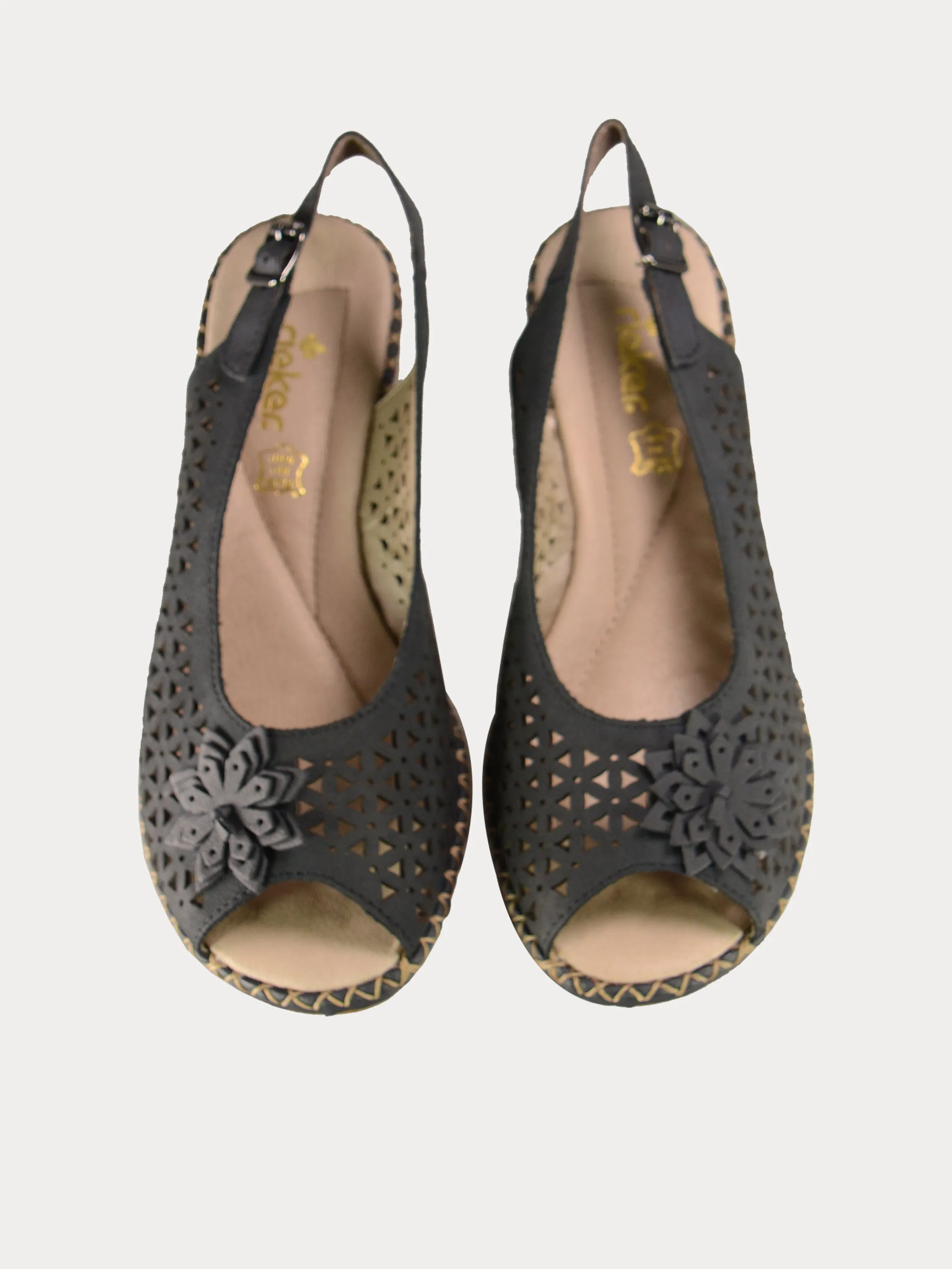 Rieker 66156 Women's Alena Back Strap Sandals