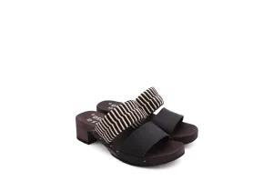 ROCCO KNOT SANDALS   BLACK NATURAL
