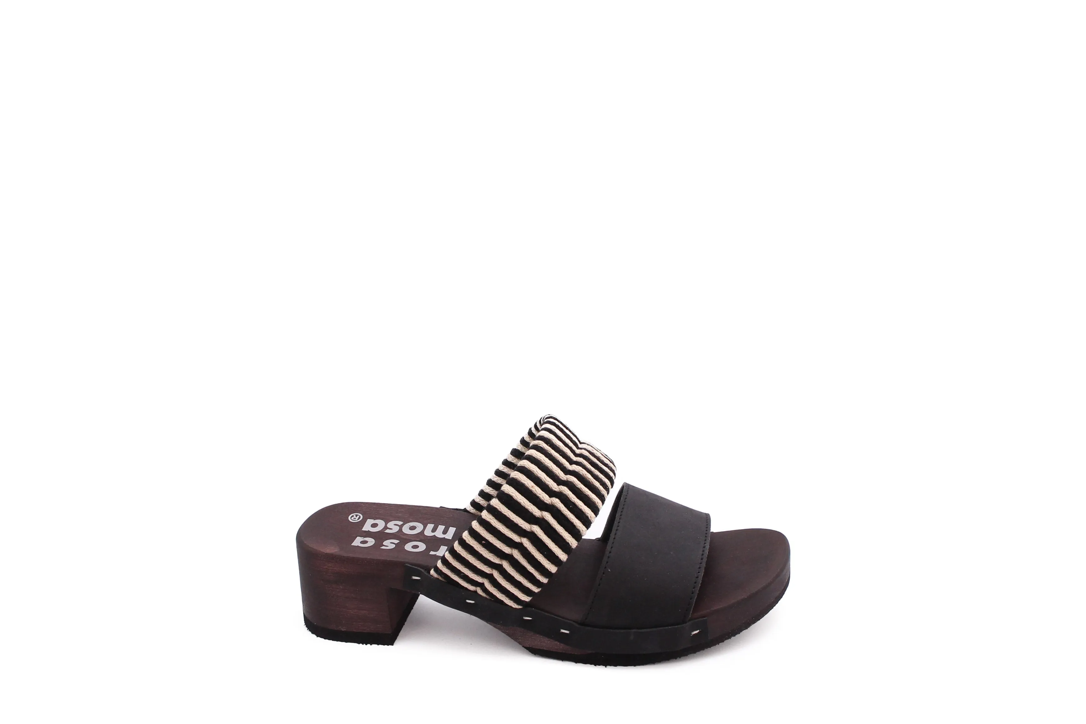 ROCCO KNOT SANDALS   BLACK NATURAL