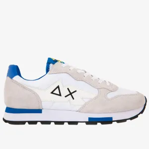 Scarpe Uomo Sun68 Sneakers Tom Solid Multicolor Bianco