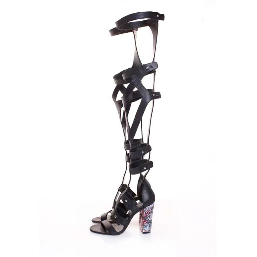 SHR Fishy Heels Gladiator Sandals