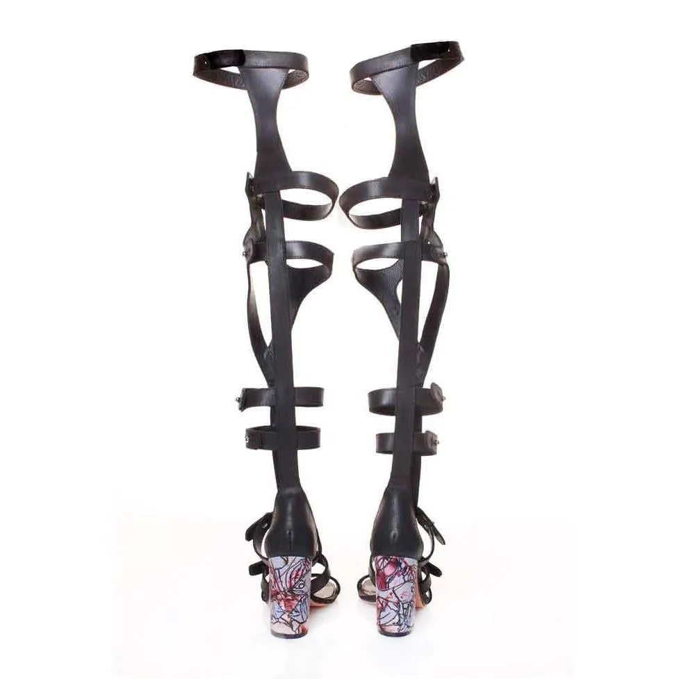 SHR Fishy Heels Gladiator Sandals