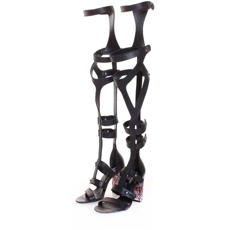 SHR Fishy Heels Gladiator Sandals