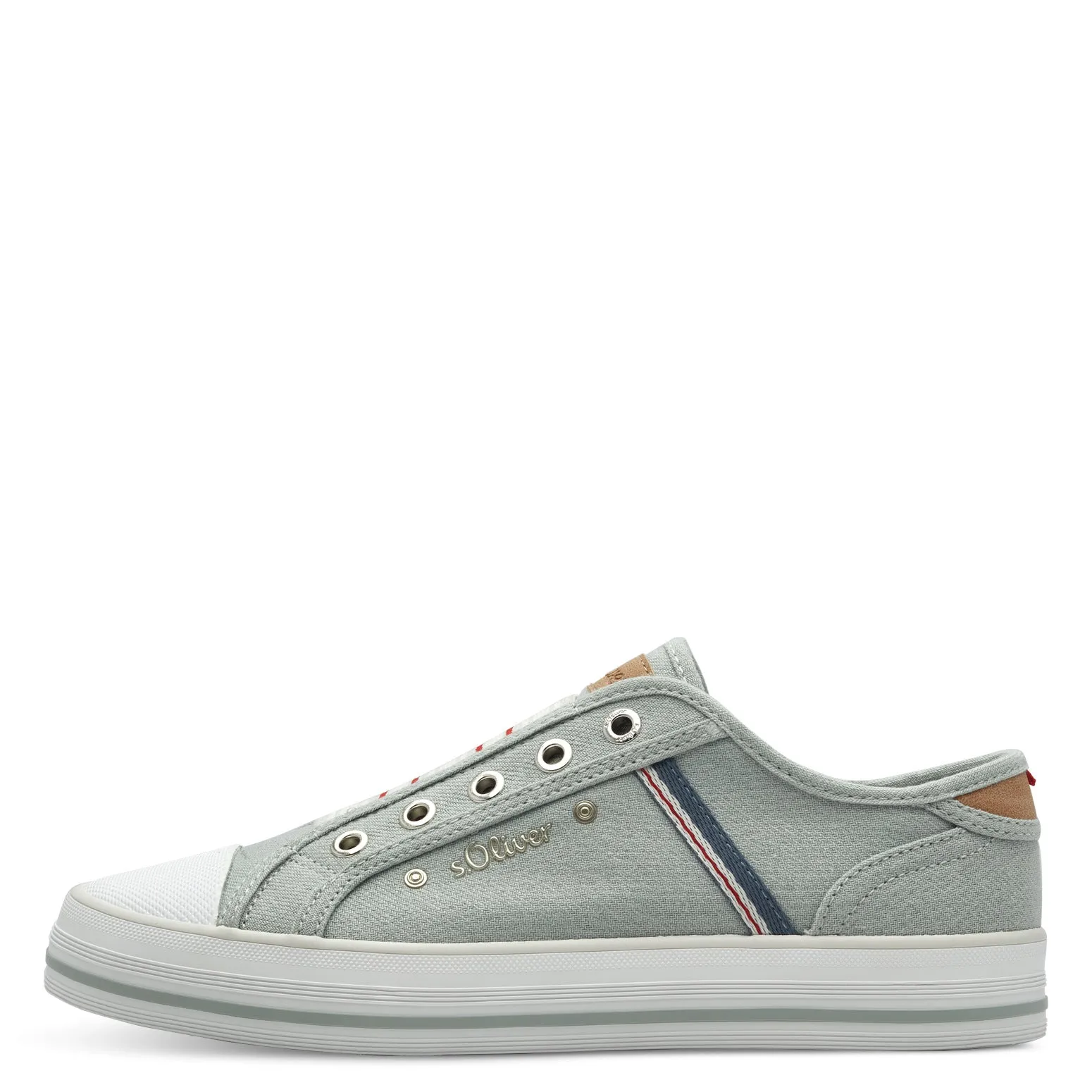 S.oliver Slip on Trainer- Light Green