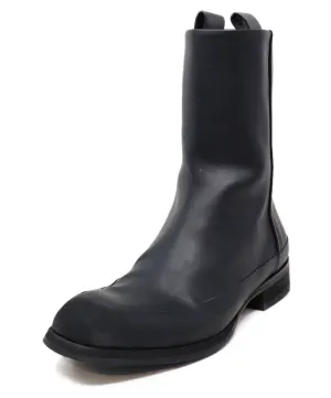 The Row Black Leather Boots sz 8