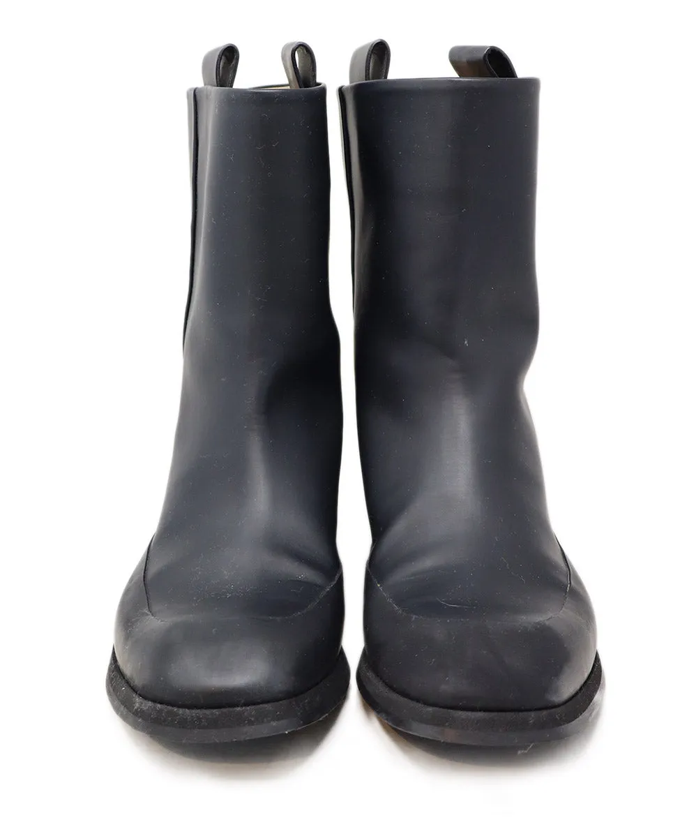 The Row Black Leather Boots sz 8
