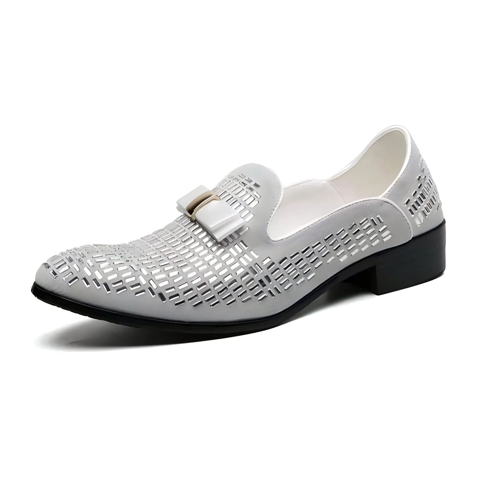 The Tristan Crystal Studded Penny Loafers - Multiple Colors