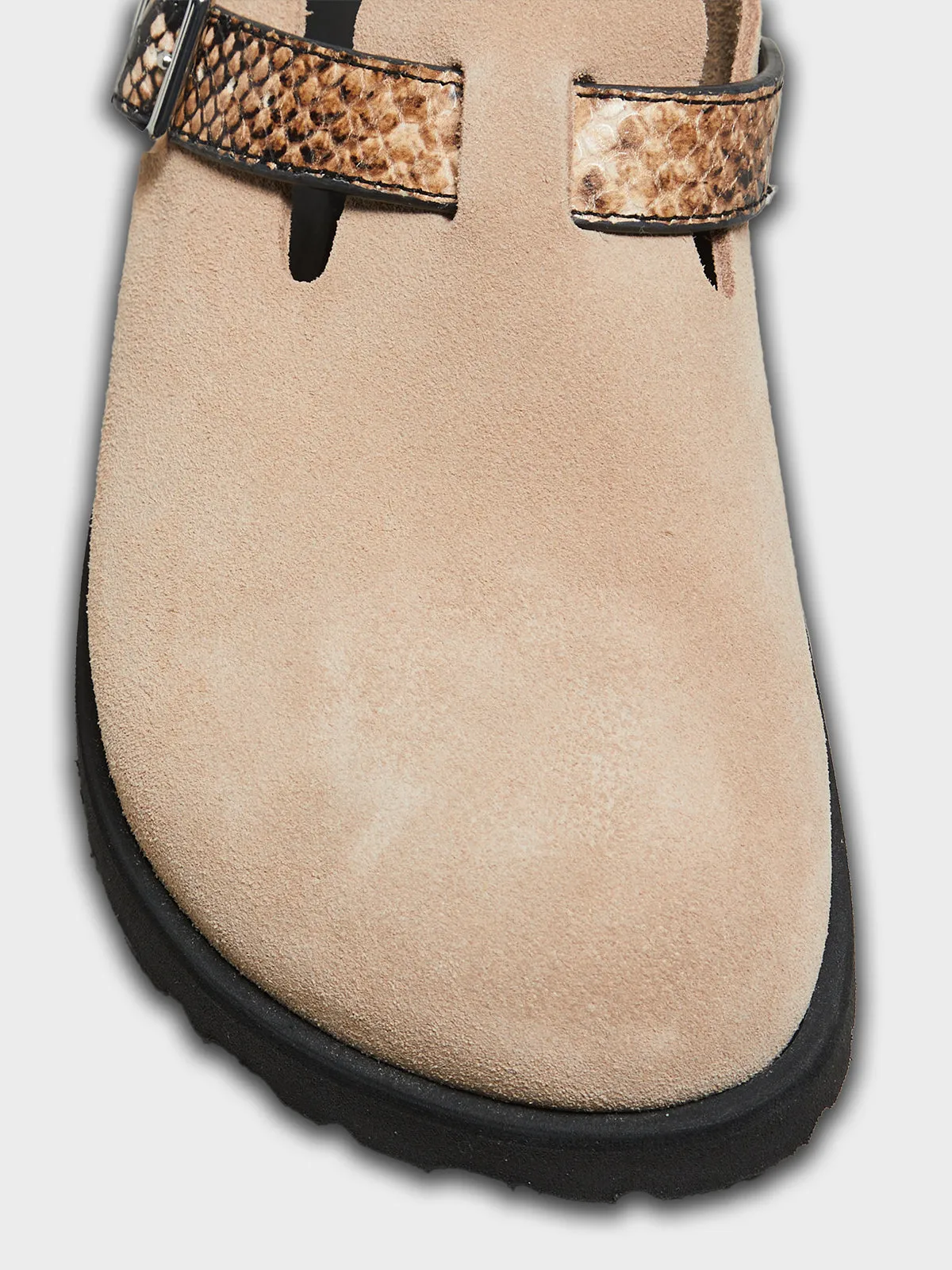 Tokio 1774 Cazador Sandals in Natural Snake Brown