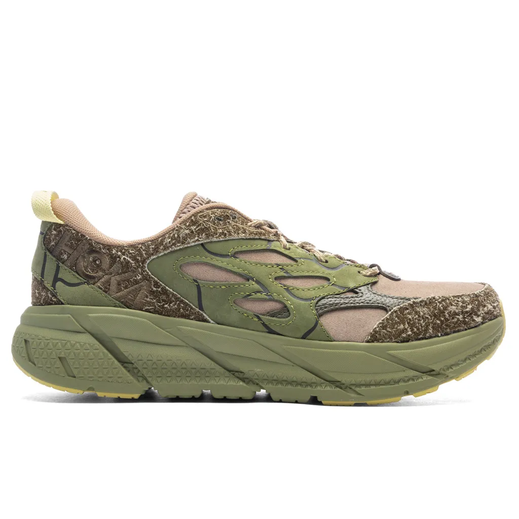 U Clifton L Suede TP - Dune/Fennel