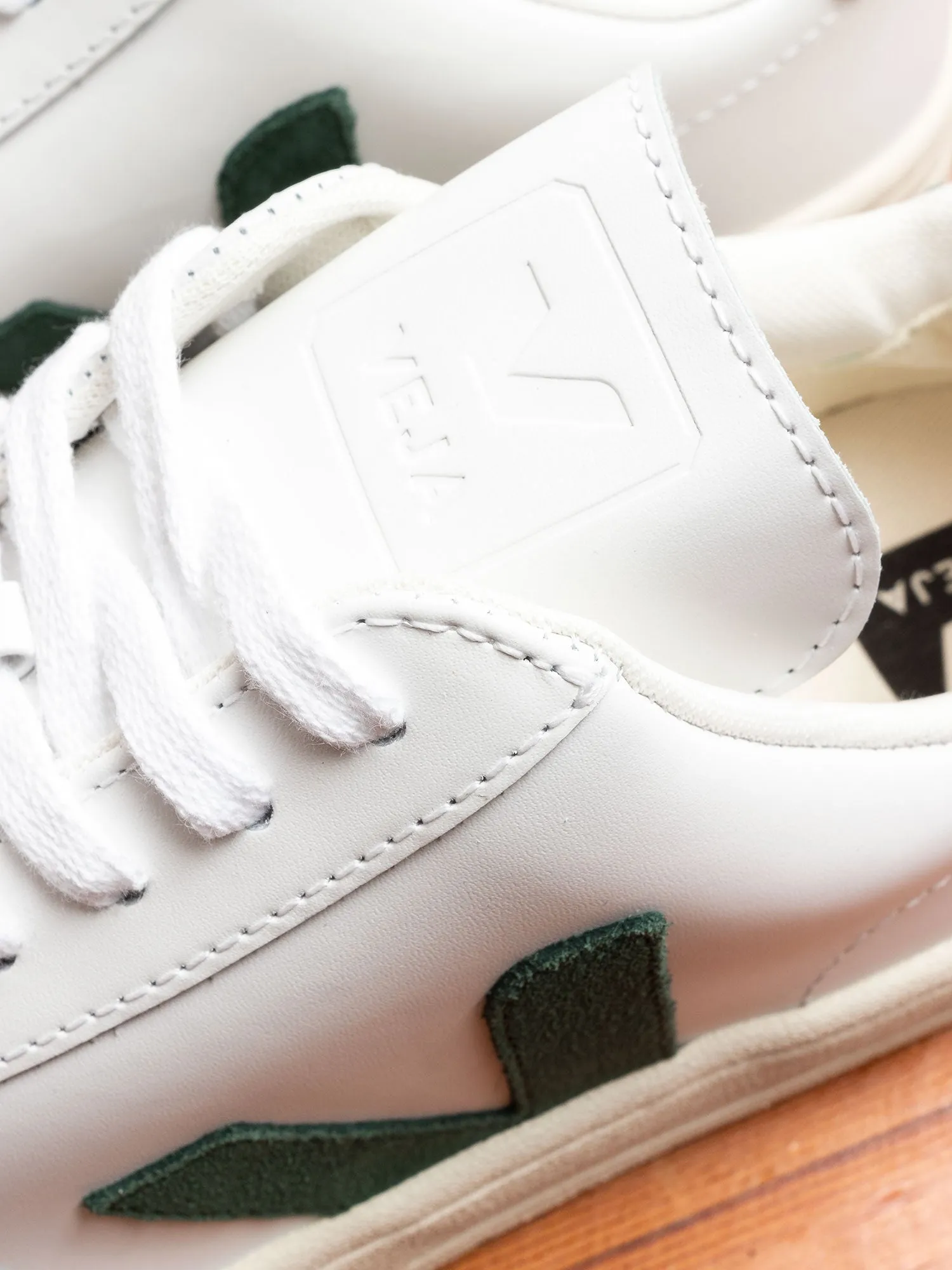V-12 Sneaker in Extra White Cyprus