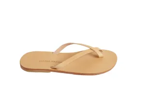 VAI flip flop — natural leather