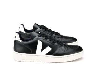 VEJA V-10 Black White White sole men