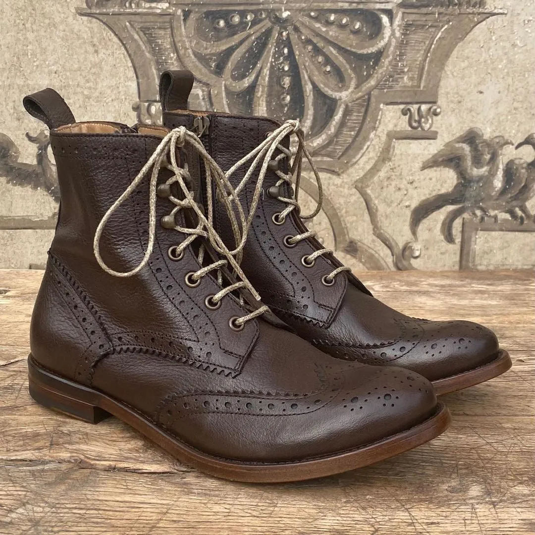 Victoria Varrasso Harper Brogue Boots