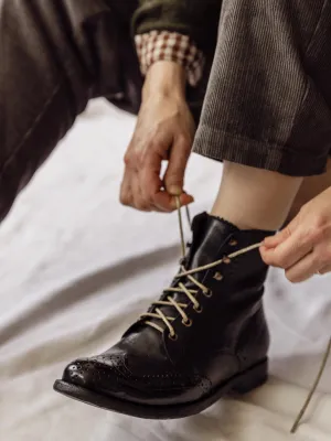 Victoria Varrasso Harper Brogue Boots